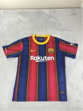 Nike FC Barcelona 2020-2021 Home Stadium Lionel Messi Men's Size Medium Jersey